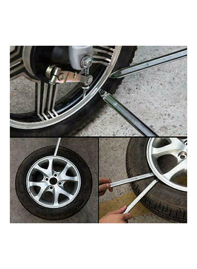 نيبمينينت طقم ملاعق إطارات مجلفنة مكون من 3 قطع. - Image 2