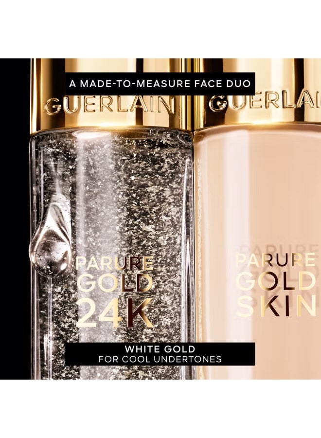 غيرلان برايمر ترطيب البشرة من جيرلان، بارور جولد، 24 قيراط، معزز الإشراقة والكمال، ذهبي أبيض - Image 3