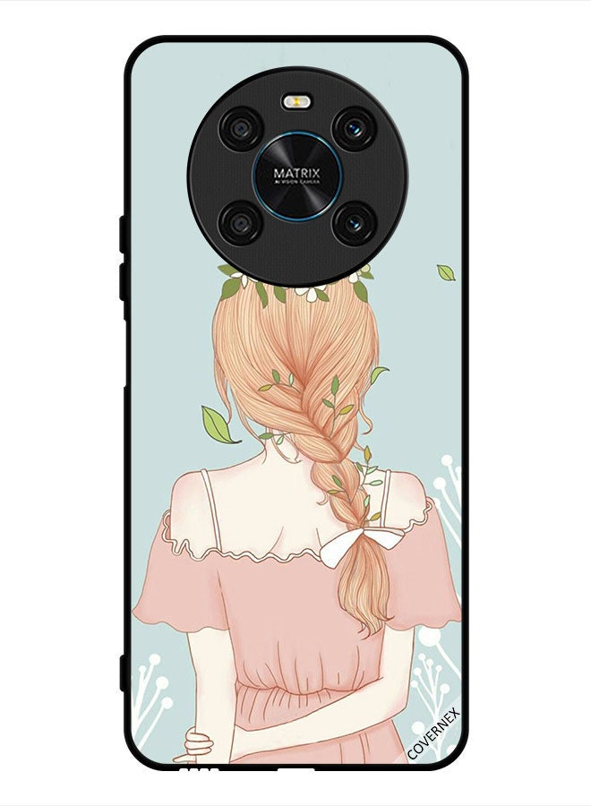 Covernex Protective Case Cover For Honor X9 4G Standing Girl Looking Cute - Image 1