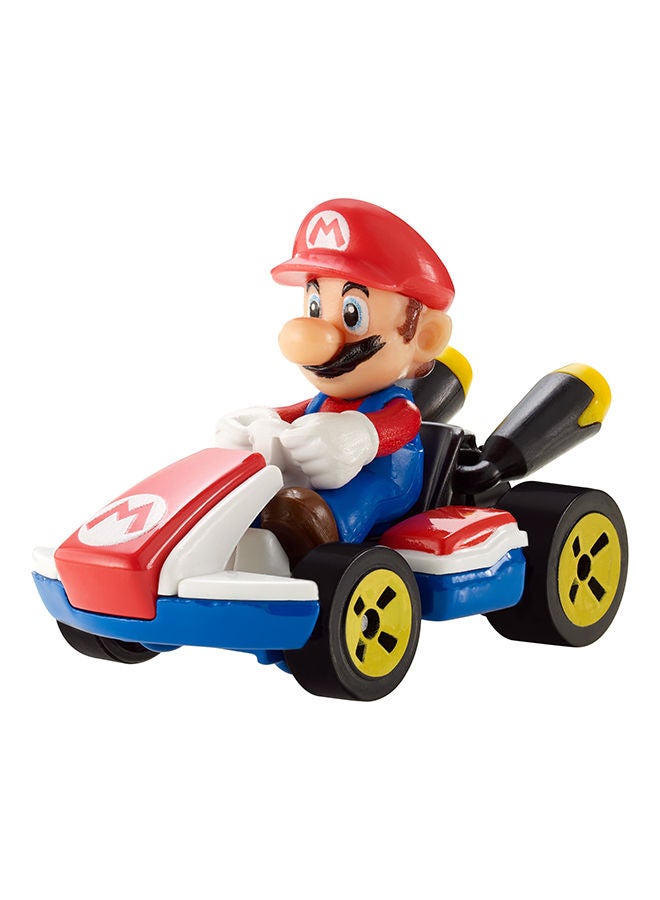 Hot Wheels نسخة متماثلة من ماتش ماريو كارت مصنوعة من الصب المعدني - ماريو - Image 4