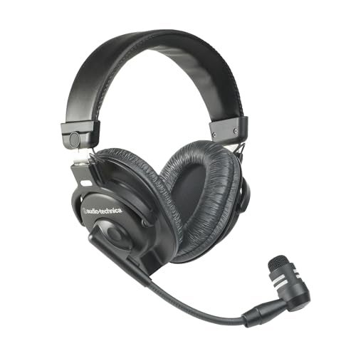 Audio-Technica BPHS1 Broadcast Stereo Headset with Dynamic Cardioid Boom Mic - Image 3