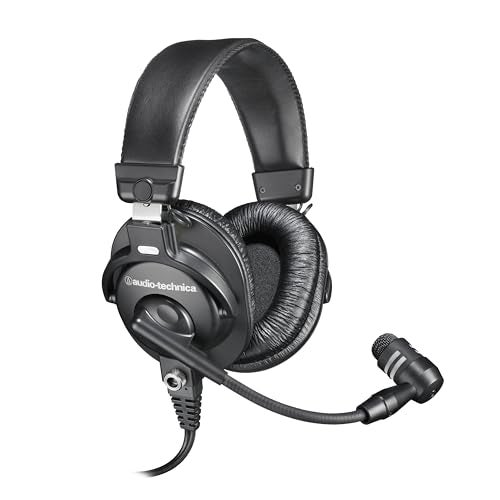 Audio-Technica BPHS1 Broadcast Stereo Headset with Dynamic Cardioid Boom Mic - Image 2