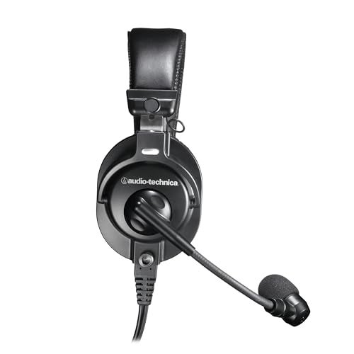 Audio-Technica BPHS1 Broadcast Stereo Headset with Dynamic Cardioid Boom Mic - Image 4