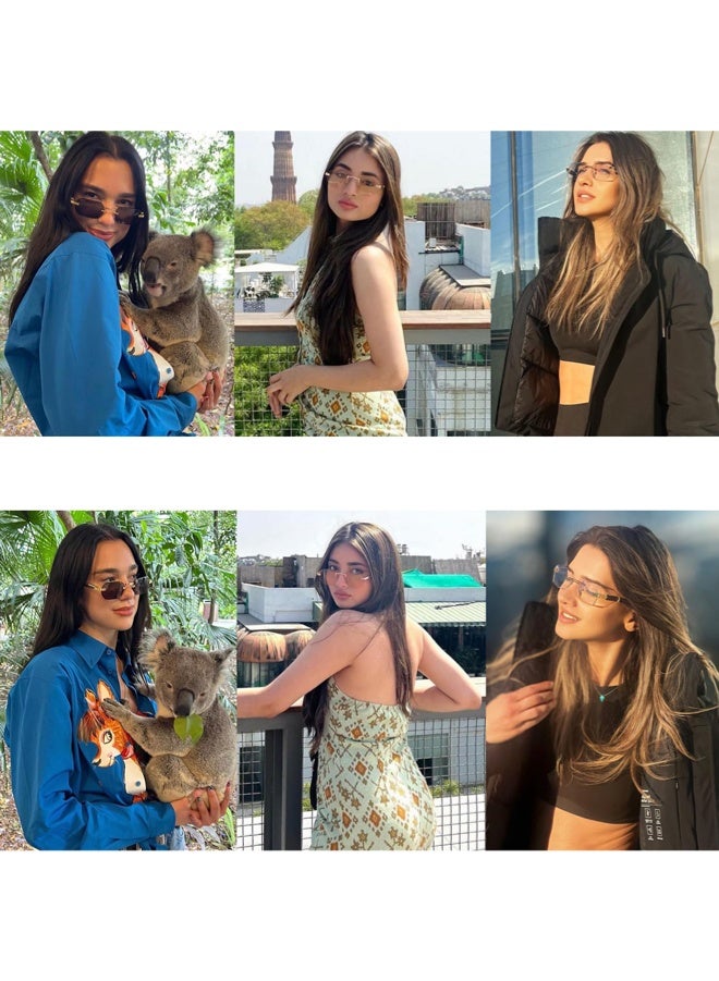 CHUNHUA Rimless Fashion Trend Sunglasses | Personalized Design | Lightweight UV Protection | Unisex - Image 2