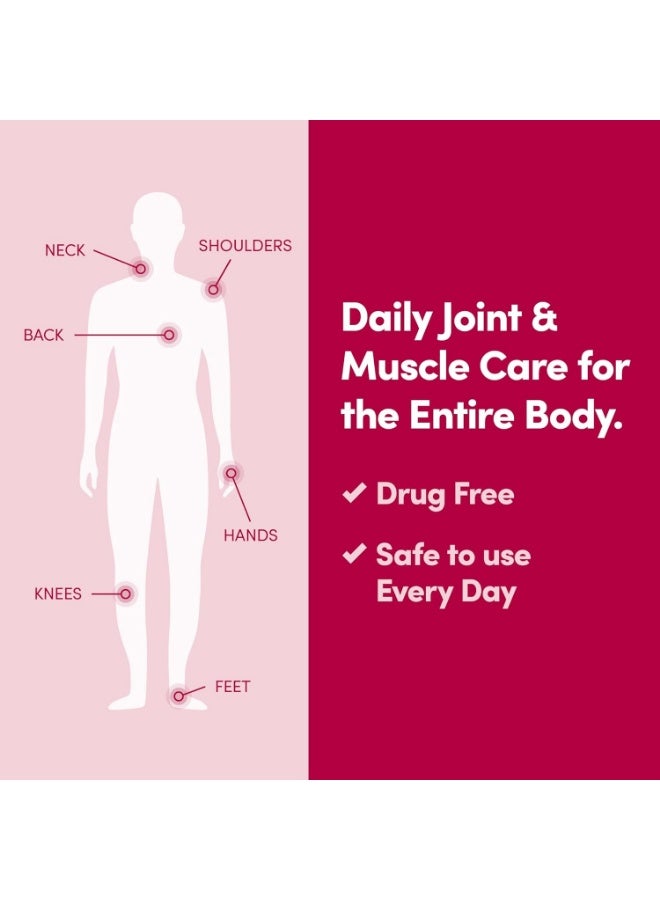 penetrex Joint & Muscle Therapy Soothing Comfort for Back Neck Hands Feet Premium Whole Body Rub with Arnica Vitamin B6 MSM & Boswellia Non Greasy 2oz Cream - Image 2