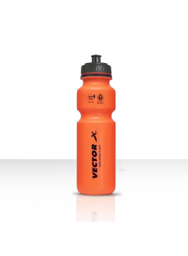 Vector X Gym Sipper Bottle, Leakproof Guarantee Sipper Bottle Ideal for Cycling, Protein, Preworkout and Bcaas, Bpa-Free Material (750 Milliliters, Orange, Plastic) - 750 Ml - Image 5