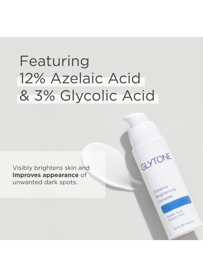 Glytone Enhance Brightening Complex - With 12% Azelaic Acid, 3% Glycolic Acid - Brightens Skin & Reduces Dark Spots - Non-Comedogenic - 1 fl. oz. - Image 3