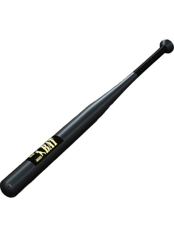 Dweck مضرب بيسبول، قضيب كرة سميك من سبائك الفولاذ، للدفاع عن النفس، مطلي باللون الأسود غير اللامع، 30 بوصة - Image 3