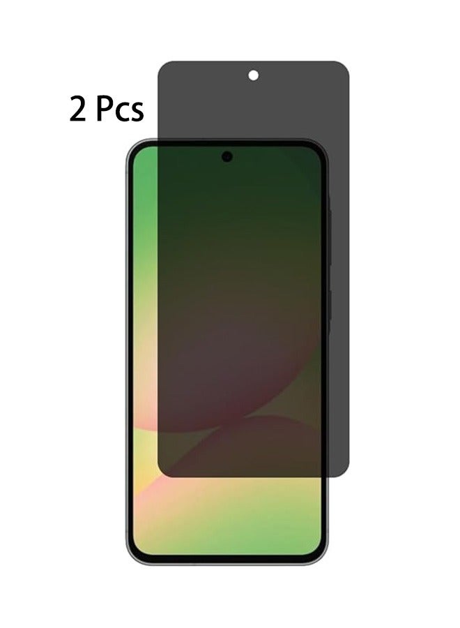 2 Pcs Samsung Galaxy A56 5G Privacy Screen Protector, 9H Tempered Glass Screen Protector for Samsung Galaxy A56 5G 6.7inch, Full Coverage Bubble-Free Tempered Film, Anti-Scratch Film (Anti-Spy Tempe - Image 1