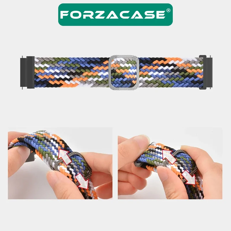 Forzacase Flexible Mesh Buckle Strap Compatible with Huawei Watch GT5 46MM - FC739