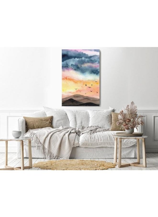 Home Gallery home gallery Landscape Sky Juices Mountain Printed Canvas wall art  - Image 3