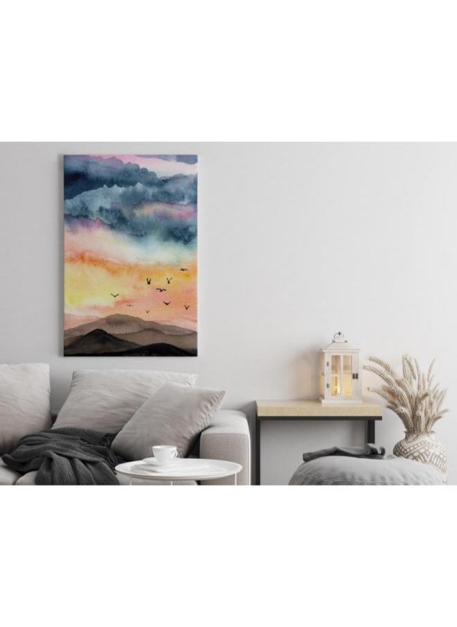 Home Gallery home gallery Landscape Sky Juices Mountain Printed Canvas wall art  - Image 1