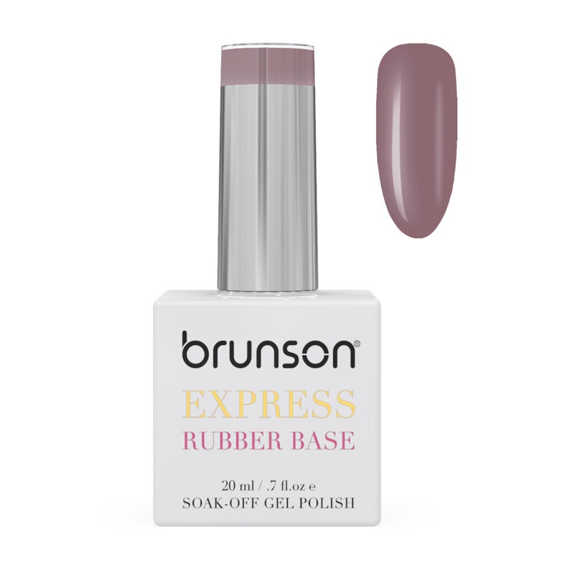brunson TPO free Rubber Base Gel polish 20ml Soak Off Base Coat for Nail Strengthening Long Lasting Gel Polish Base for Chip Free Shine Brittle Nails UV Rubber base Russian manicure Non Yellowing salon manicure - Image 1