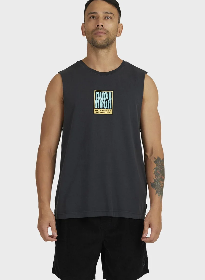 rvca Reactor Muscle Tank