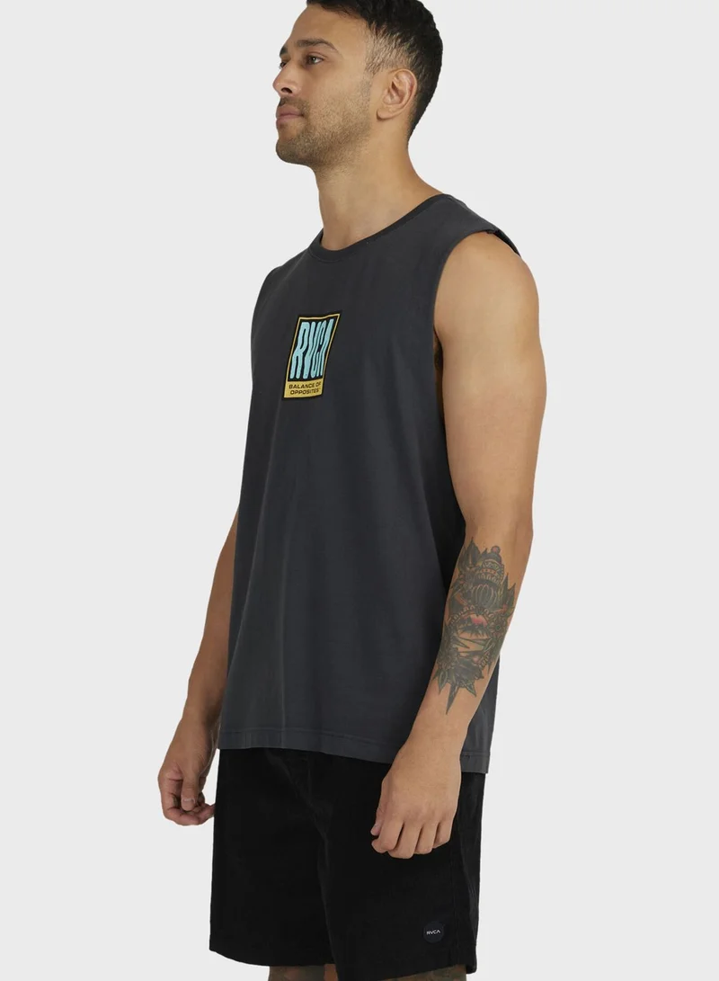 rvca Reactor Muscle Tank