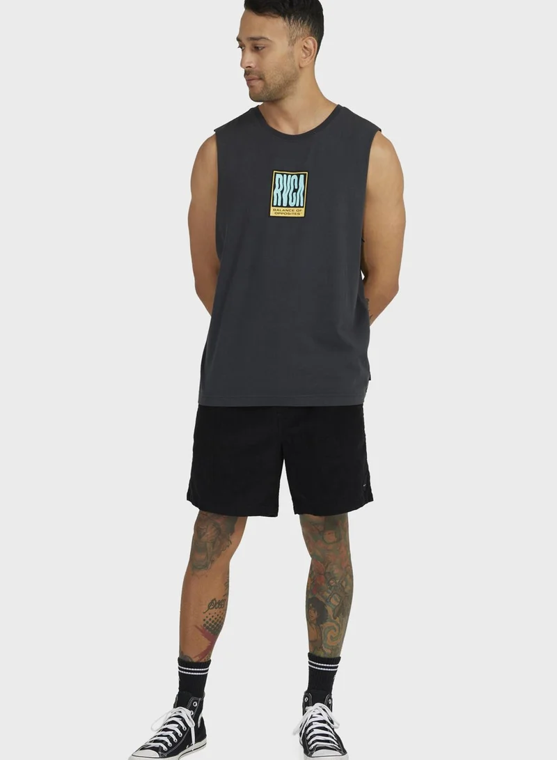 rvca Reactor Muscle Tank