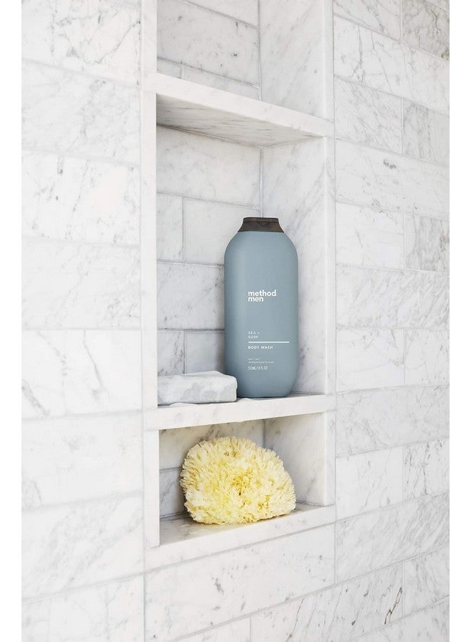 ميثود غسول الجسم للرجال، Sea + Surf، خالٍ من البارابين والفثالات، 18 أونصة سائلة (عبوة واحدة) - Image 3