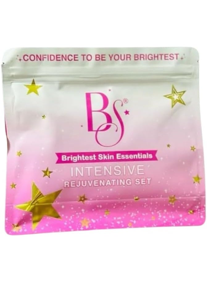 BS Intensive Rejuvenating Set, 4-in-1 Beauty Treatment with Kojie-Carrot Soap, Toner, Night Cream, Sunblocker - Image 1