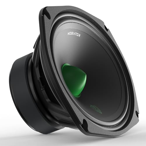 mobiator Audio Midrange Loudspeakers MB-M694 6×9 1000W Max, 4 Ohms High Efficiency Car Audio Door Speakers for Car or Truck Stereo Sound System-Black (2 Speakers) (MB-M694) - Image 4
