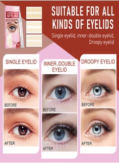 Elaimei Double Eyelid Tape Three Shapes 480 Invisible Double Eyelid Tape Waterproof Double Eyelid Lifting Tape  - Image 3