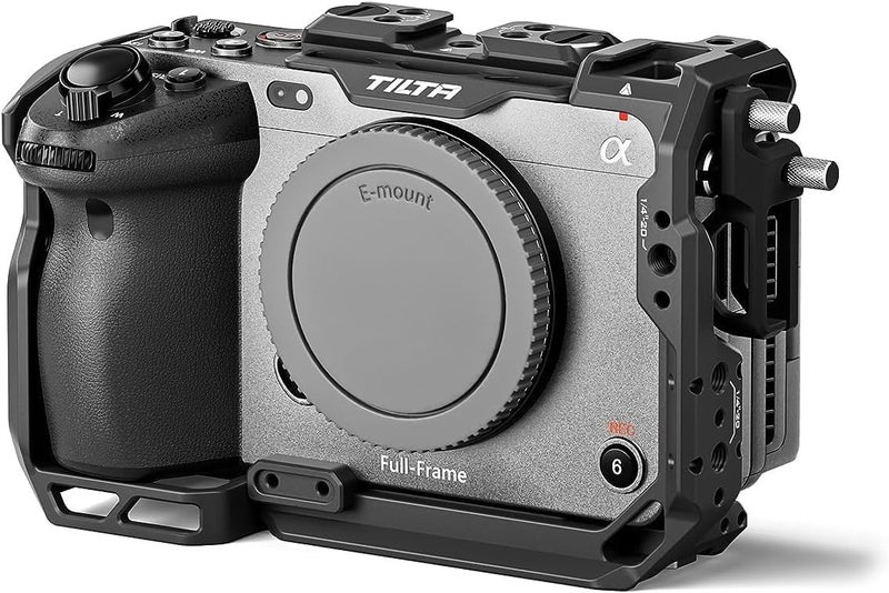 Tilta Full Camera Cage Compatible with Sony FX3/FX30 V2 | Mount Accessories | Cable CLAMP | Modular Design | ARCA Ready | TA-T16-FCC (Black) - Image 1