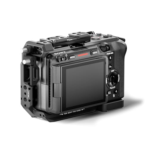 Tilta Full Camera Cage Compatible with Sony FX3/FX30 V2 | Mount Accessories | Cable CLAMP | Modular Design | ARCA Ready | TA-T16-FCC (Black) - Image 4