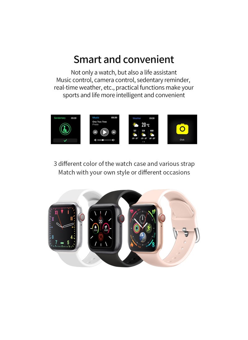 Kumi KU1 Pro Smart Watch 1.69 inch Sport Heart Rate Sleep Monitor Bluetooth Calling for iOS Android  - Image 3