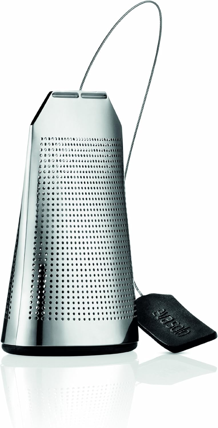 EVA SOLO Stainless Steel Tea Bag with Silicone Base - Reusable and Dishwasher Safe - Image 1
