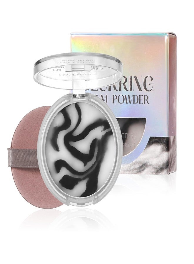 BEUKING Blurring Balm Powder, Setting Translucent Foundation Primers, Oil Control Concealer Pressed Cream Waterproof Sweatproof Making Long Lasting Makeup Primer (#04 Charm, 0.16 oz) - Image 1