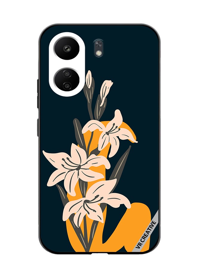 VR CREATIVE Protective Case Cover For Xiaomi Redmi 13C Alphabet G Design Multicolour - Image 1