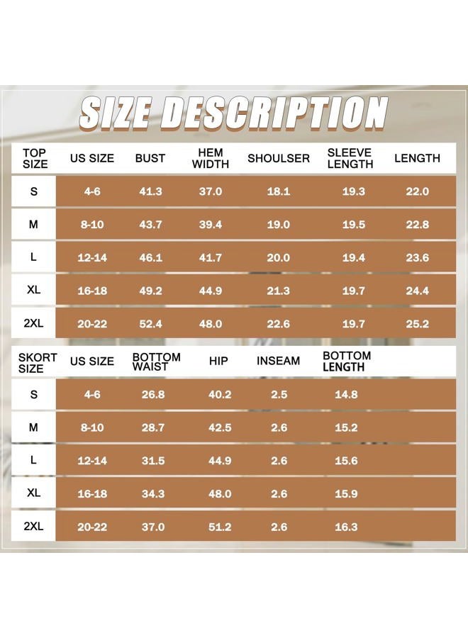 Ecosunny 2 Piece Sets for Women Casual Tracksuit Sweatshirt Waist Skirted Skorts Matching Set Lounge Wear Sweat Suit, Dark Blue, M - Image 5