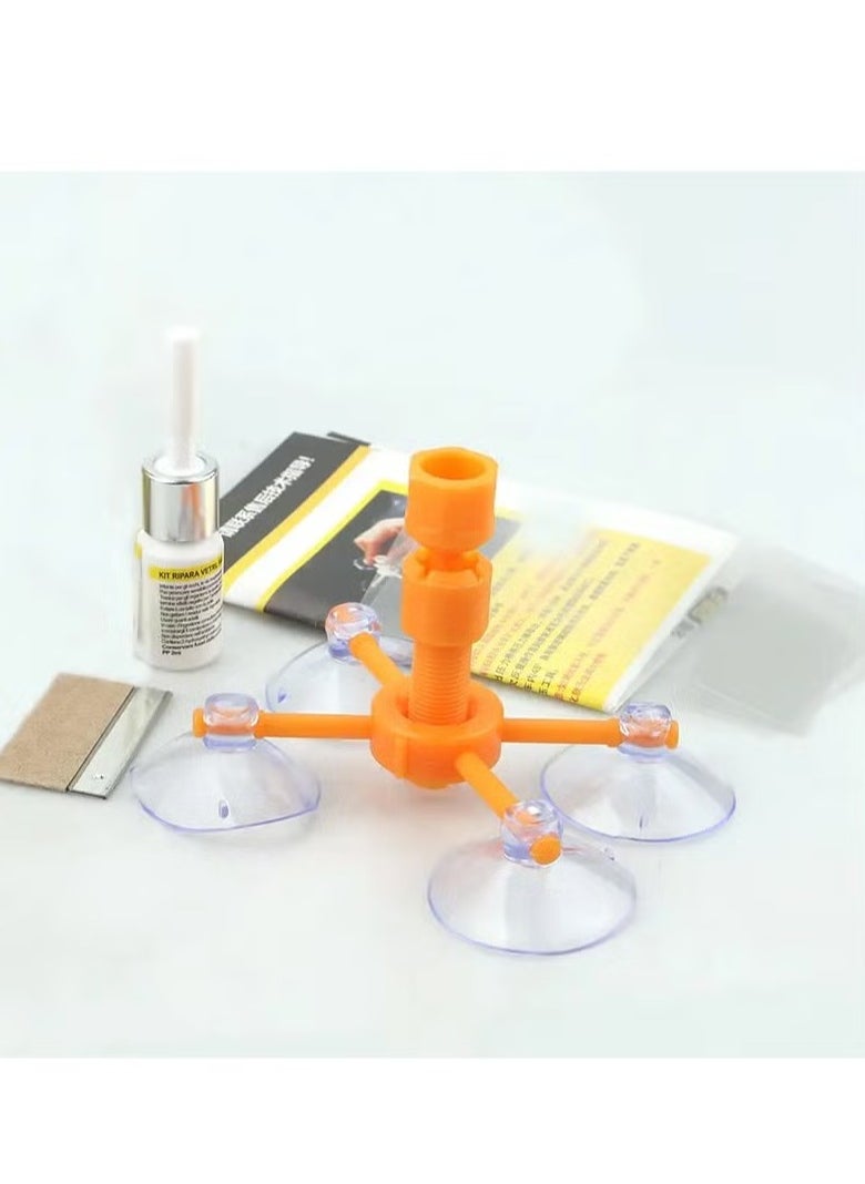 TIGER - Windshield Repair Kit – Professional Glass Crack & Chip Repair for Cars, Trucks, SUVs – Easy-to-Use DIY Fix for Minor Windshield Damage, Restores Clarity & Prevents Spreading, No Need for Expensive Replacements - Image 1