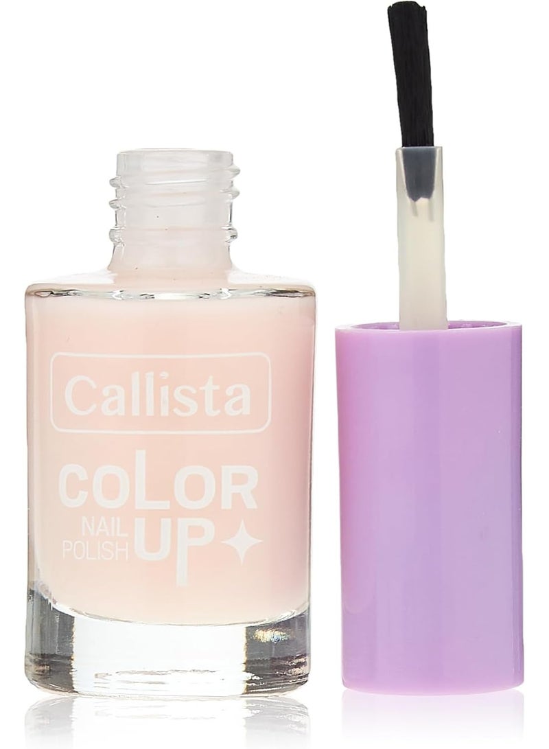 كاليستا طلاء أظافر وردي زاهي طويل الأمد، يجف سريعًا، لامع، مقاوم للتقشر - Image 2