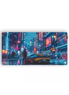k Gaming K Gaming XXXL Full Desk Size Glide Cyber City Gaming Mouse Pad Waterproof with Anti Slip Rubber Base1200 x 600 x 5 MM 