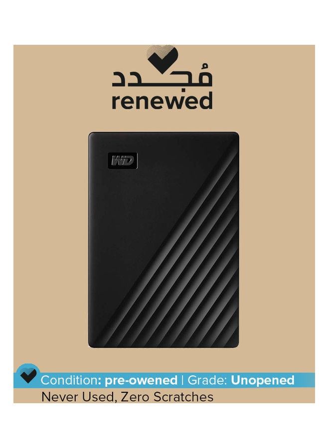 دبليو دي مجدد - قرص صلب ويسترن ديجيتال ماي باسبورتر USB 3.2 - Image 1