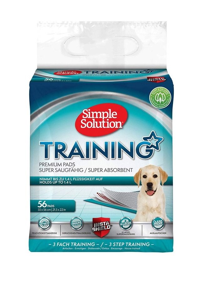 Simple Solution 56pc Premium Dog and Puppy Training Pads - Image 1