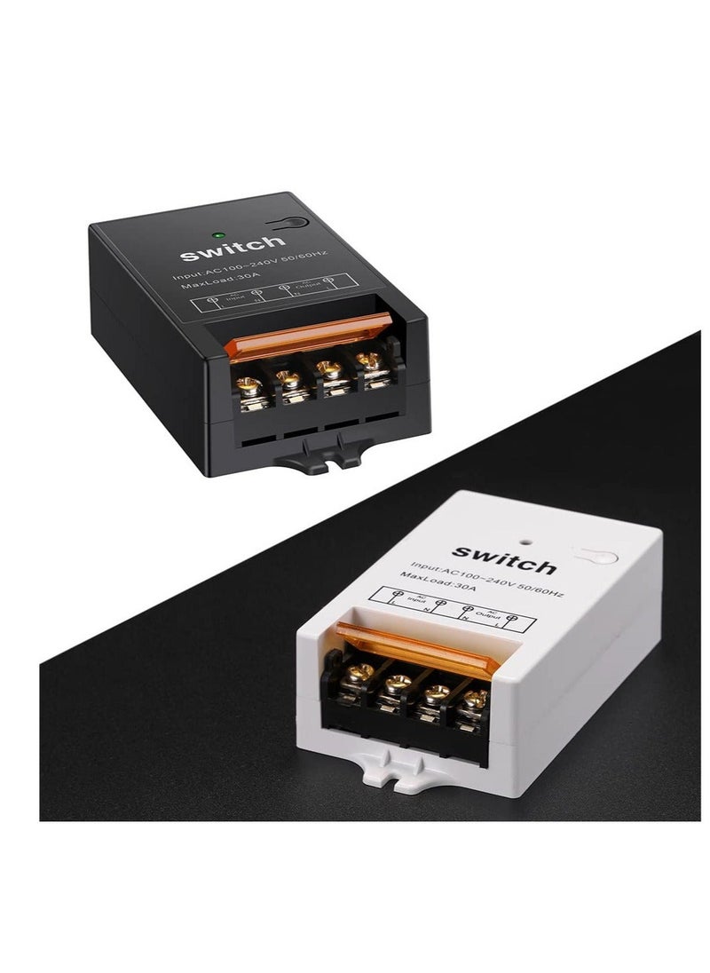 Generic - Remote Control Switch, Wireless Remote Switch, with Wireless Relay Switch for Pump, for Wireless Switch On Off for Lights,Pump,dust Collector and Electrical Equipment, with 328ft Long Range - Image 1