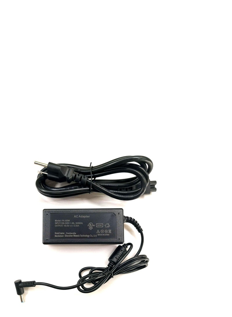 Terabyte 19V 1.58A 5.5 x 2.5mm AC Adapter Charger Replacement for Toshiba Mini Notebook Power Cord - Image 1