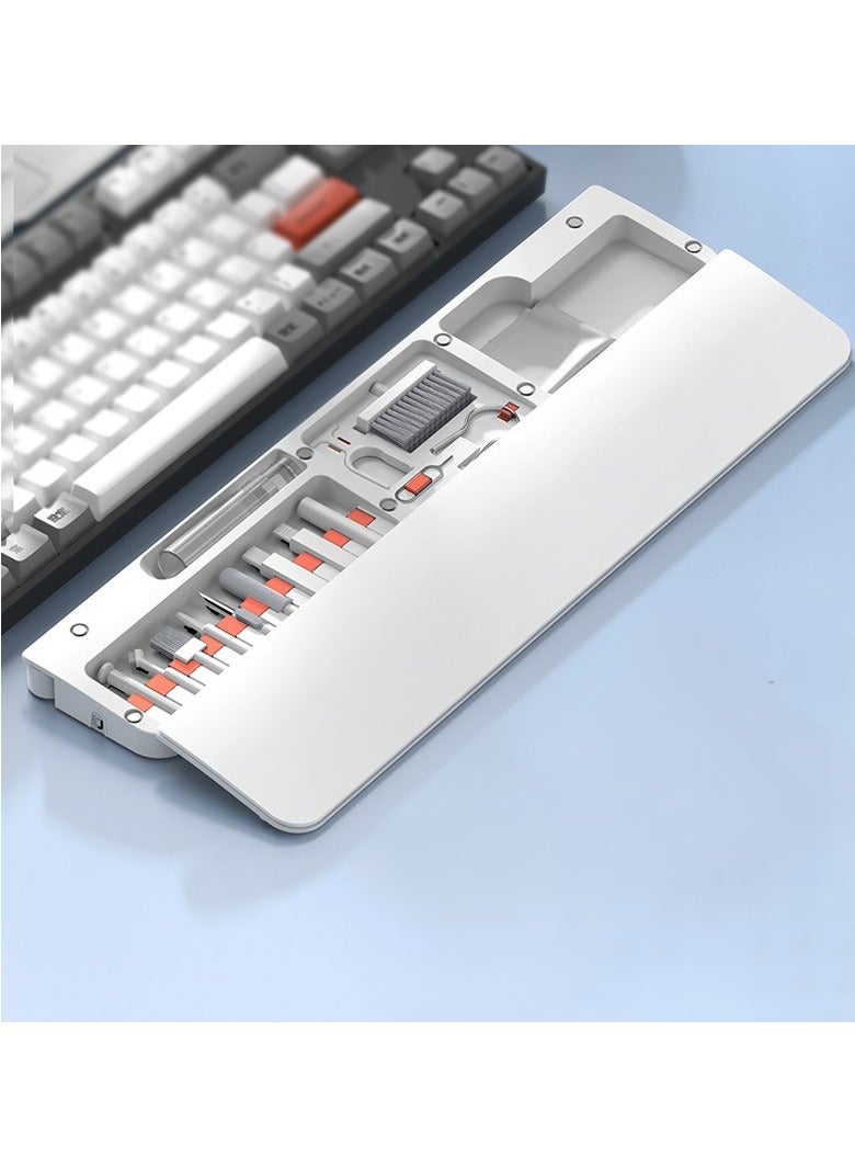 General Keyboard Cleaning Kit, All in 1 Keyboard Cleaner, PC Keyboard Cleaner with Brush,  Laptop Cleaning Set, Keyboard Cleaner Mobile Phone for iPhone, Tablet, Computer, Camera,Office wristband,22-in-1 multifunctional cleaning  - Image 3