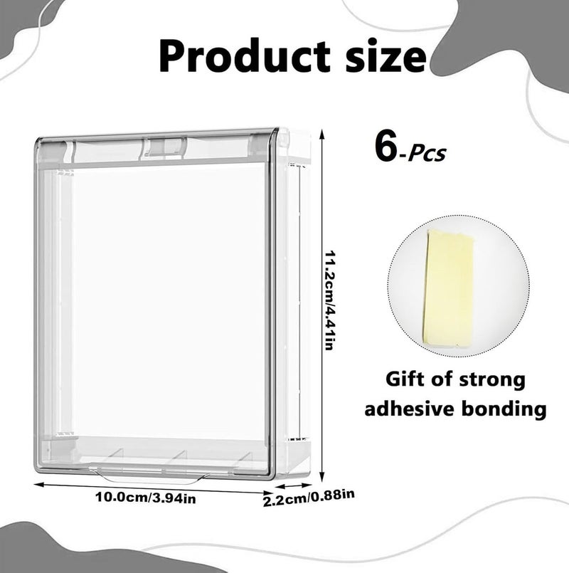 Light Switch Guard Cover, 6Pcs Child Proof Wall Switch Cover, Child Safety Plug Socket Covers, Prevents Accidental Switch Flips by Children and Adults - Image 1