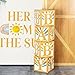 Unidemo Here Comes The Son Baby Shower Decorations Boys Boho Baby Boxes 4 Pcs Retro Sun Baby Blocks Here Comes The Son Party Supplies - Image 3