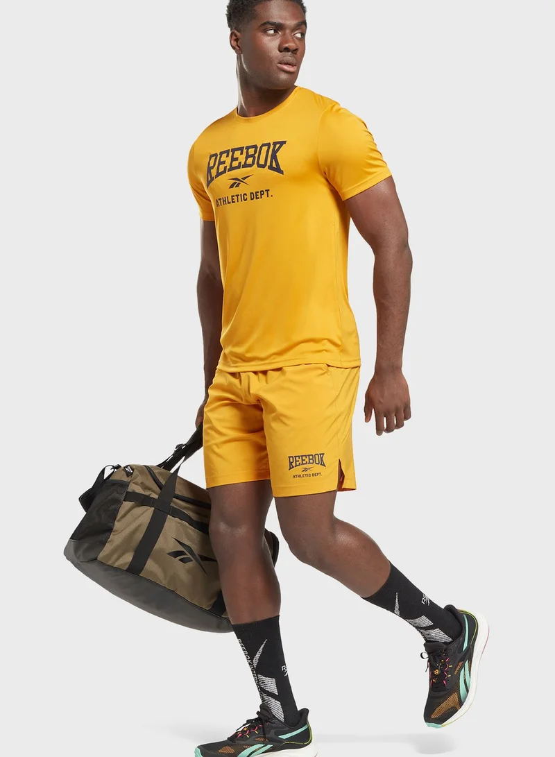 Reebok Workout Ready Graphic Woven Shorts
