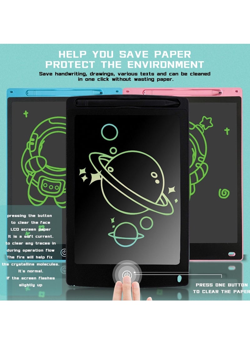 Generic 12 Inch LCD Reading Writing, Erasable Drawing Tablet, Suitable for Children to Improve Writing and Drawing Skills  - Image 3
