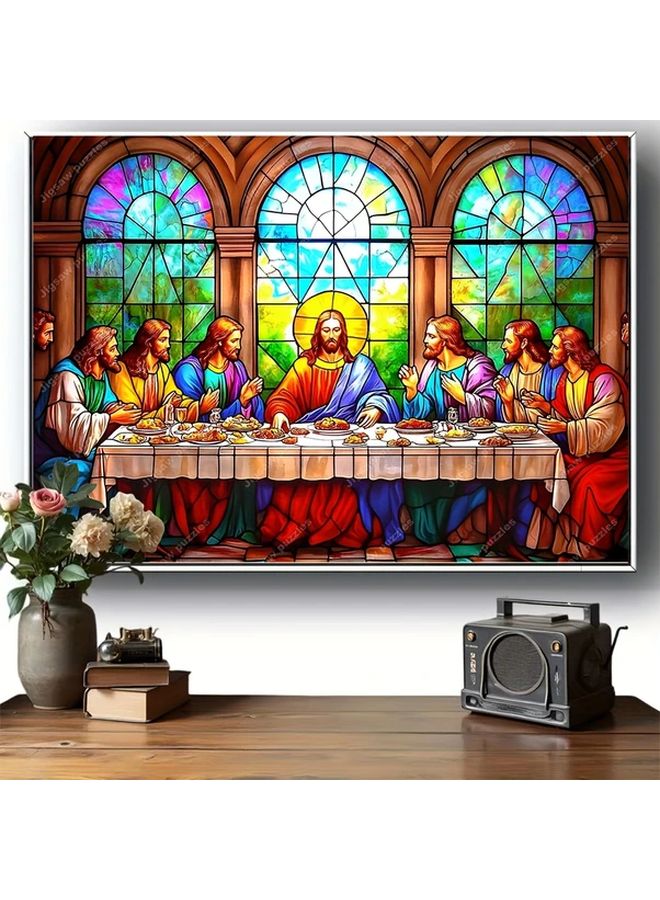 YF666 520 قطعة لغز 14.96 × 20.47 بوصة متعة عائلية للكبار DIY ديكور حائط هدايا عيد ميلاد ومهرجان - Image 4