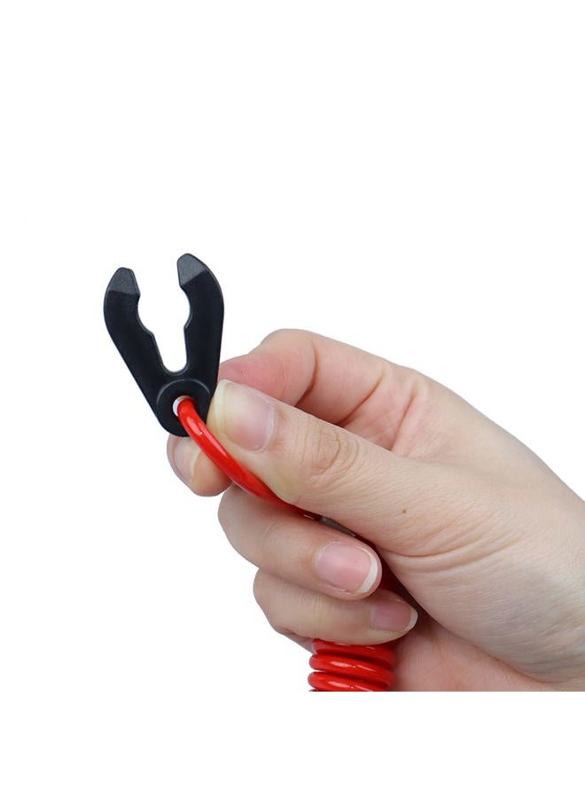 YMHHefy Boat Safety Kill Stop Switch Connector Lanyard Compatible for Yamaha Suzuki Honda Tohatsu Hidea - Image 4
