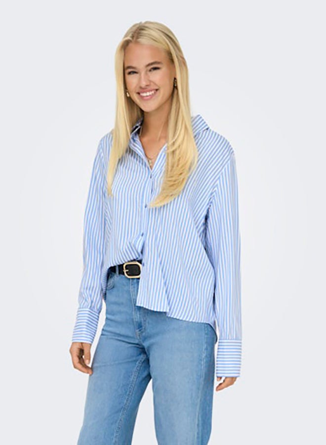 ONLY ONLY Womens Berit Life Longsleeve Shirt Woven  - Image 2