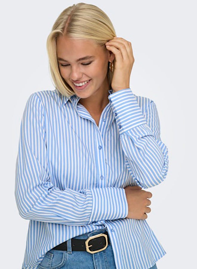 ONLY ONLY Womens Berit Life Longsleeve Shirt Woven  - Image 1