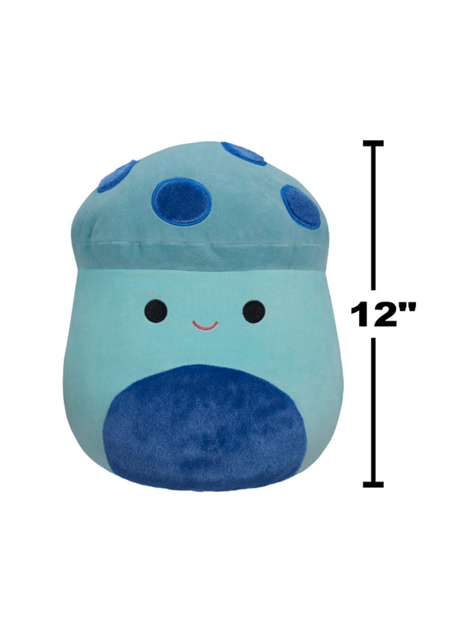Squishmallows 12 inch Medium Plush Ankur Teal Mushroom with Blue Fuzzy Spots and Belly Officially Licensed Kellytoy Plush Toy Colorful Soft Gift for Kids Girls & Boys Washable Squishy Stuff Toy Multicolor All Age  - Image 4