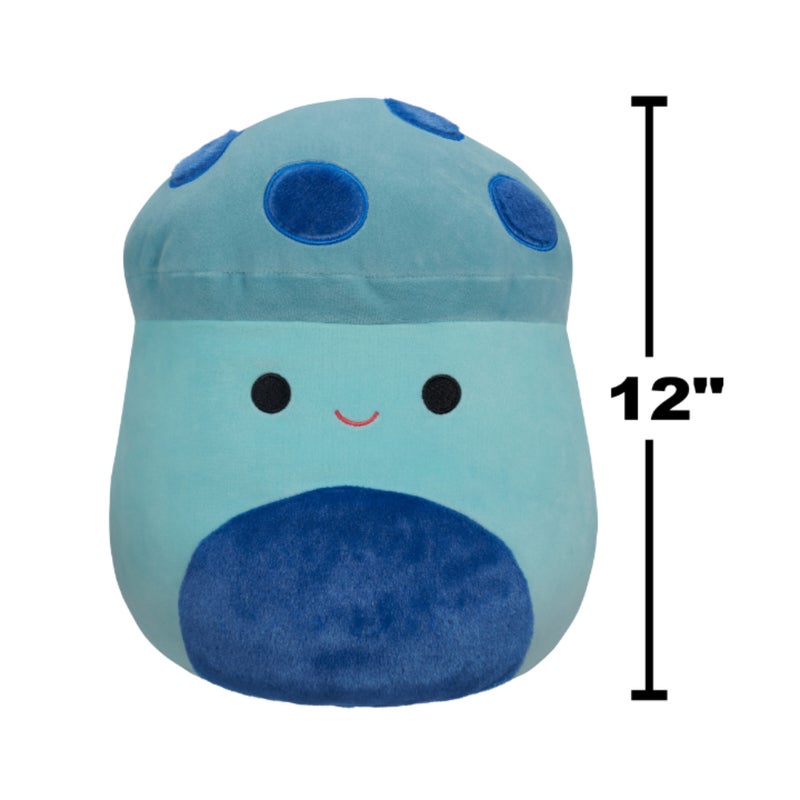 Squishmallows 12 inch Medium Plush Ankur Teal Mushroom with Blue Fuzzy Spots and Belly Officially Licensed Kellytoy Plush Toy Colorful Soft Gift for Kids Girls & Boys Washable Squishy Stuff Toy Multicolor All Age - Image 5