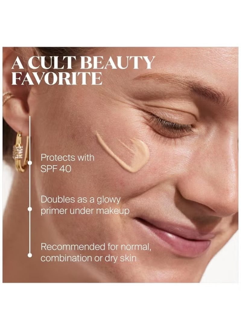 Supergoop! Glowscreen SPF 40, Sunrise (Champagne Glow) - 1.7 fl oz - Glowy Primer + Broad Spectrum Tinted Sunscreen - Helps Filter Blue Light - Hydration - Hyaluronic Acid & Vitamin B5 - Image 3